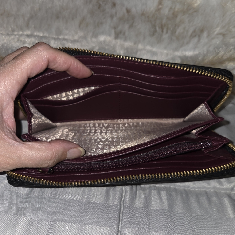 Kate Spade Neda Anderson Way Zip-Around Leather Wallet - Picture 10 of 15